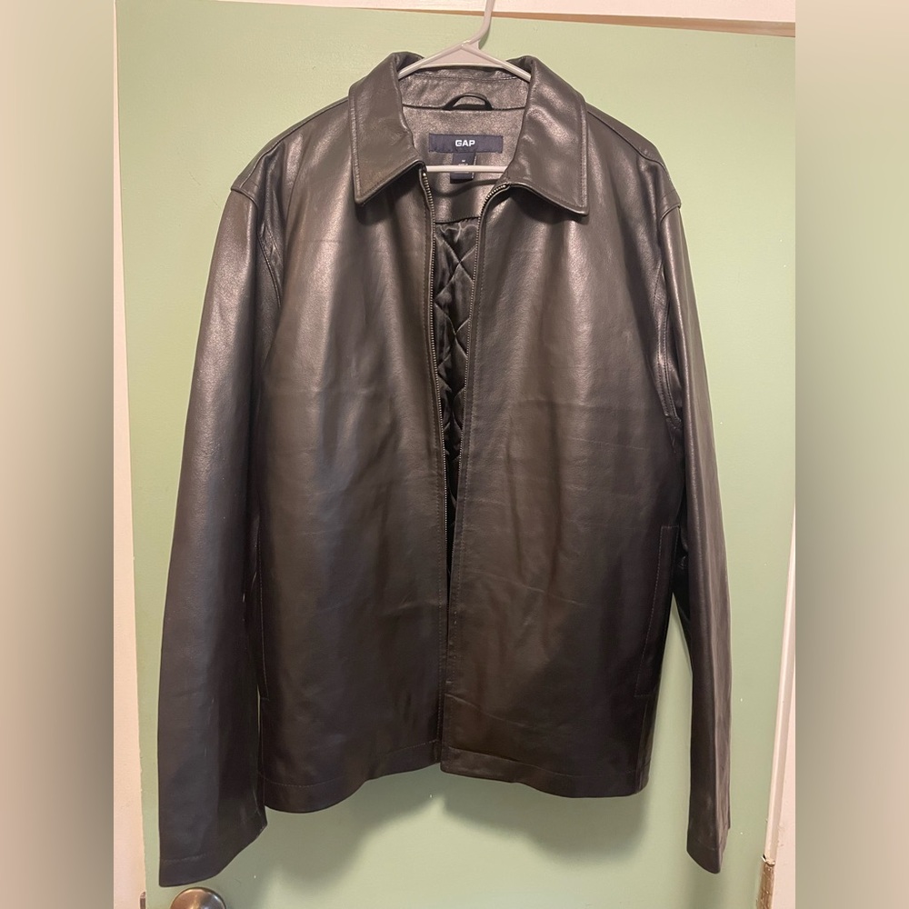 Gap Leather Jacket - image 1